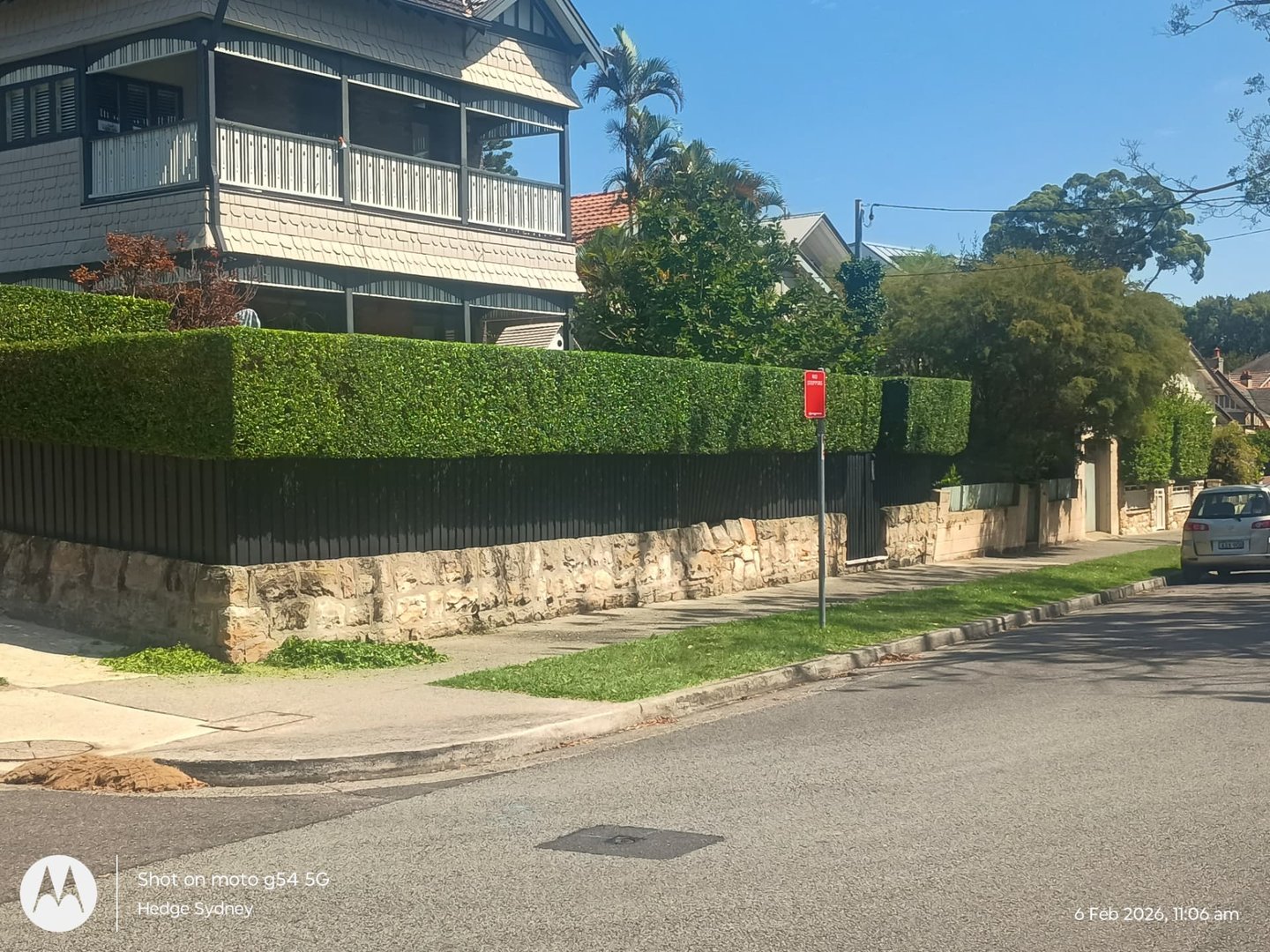 Engineered Hedges in Waverton, NSW