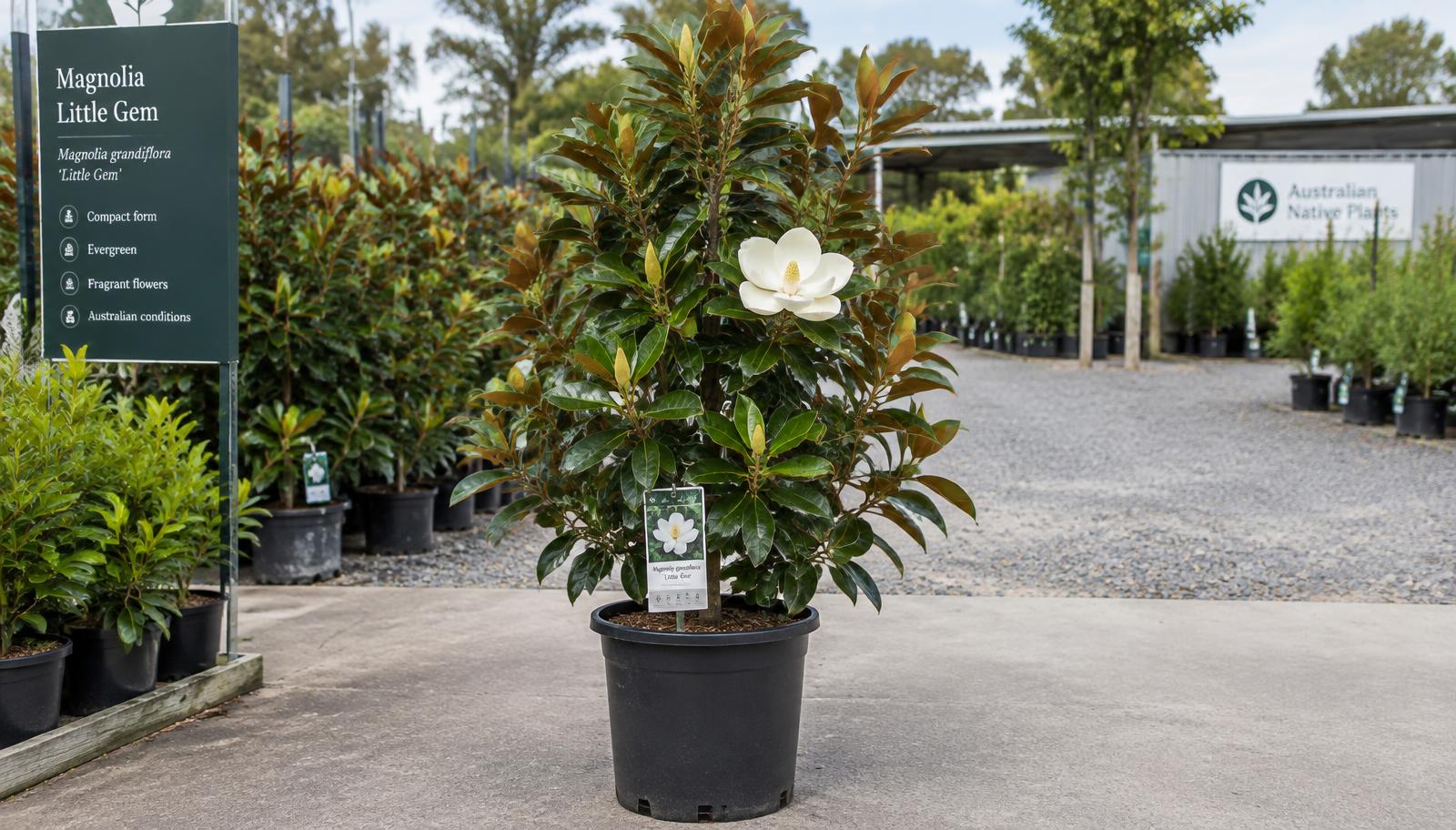 Magnolia Little Gem — Magnolia grandiflora 'Little Gem'